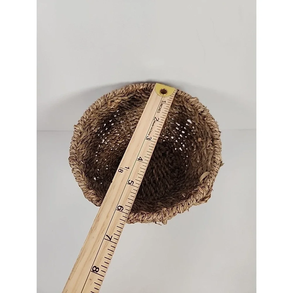 Set of 3 Woven Seagrass Wicker Baskets 5